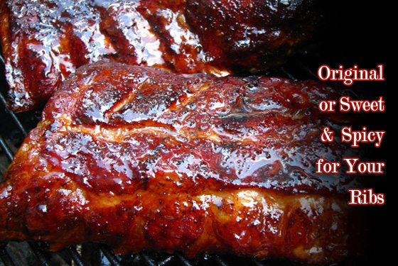 originalOrSweetAndSpicyForYourRibs
